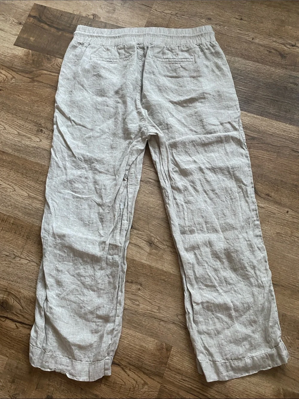 Quince 100% European Linen Wide Leg Pants Women’s XL